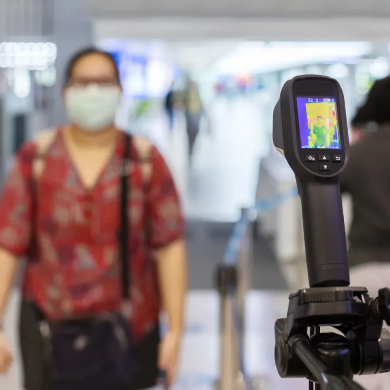 Thermal-Camera-For-Virus-Detection-At-Airport