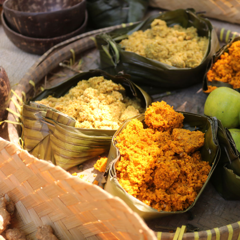 Ingredients For Jamu Traditional medicine drink in Bali