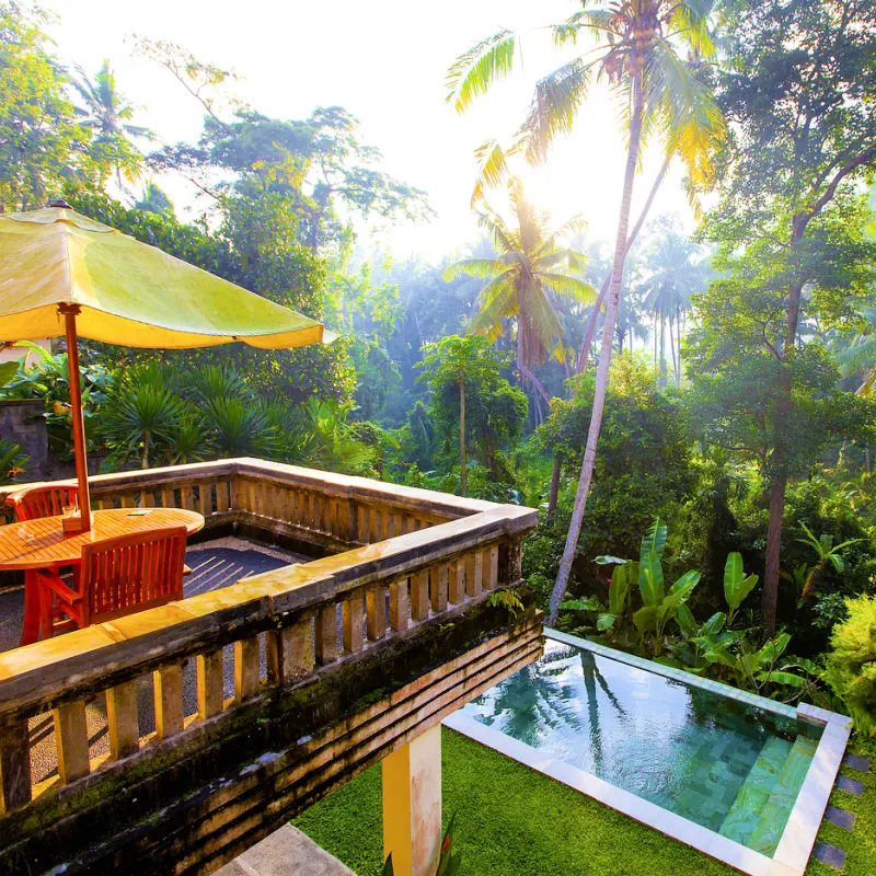 Luxury Villa With Balcony and Swimming Pool In Central Bali