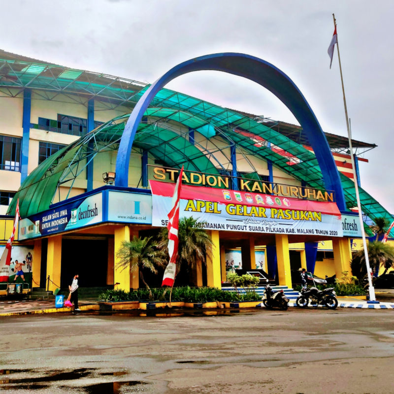 Malang Kanjuruhan Stadium in East Java