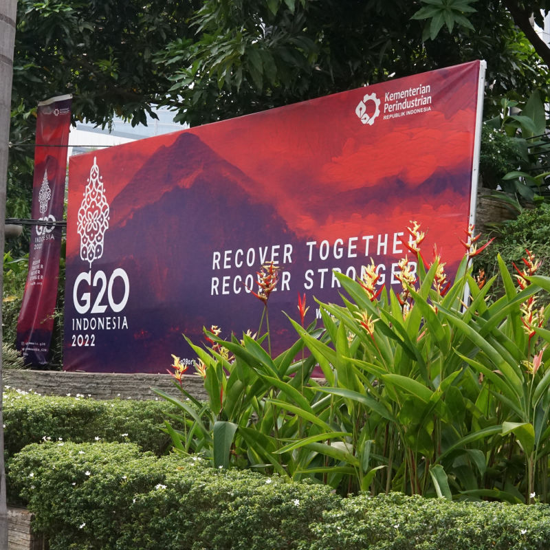 Poster Billboard For the G20 Summit in Bali