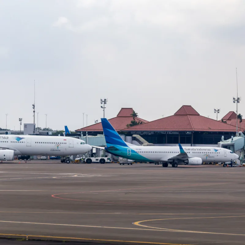 Soekarno-Hatta International. Airport In Indonesia