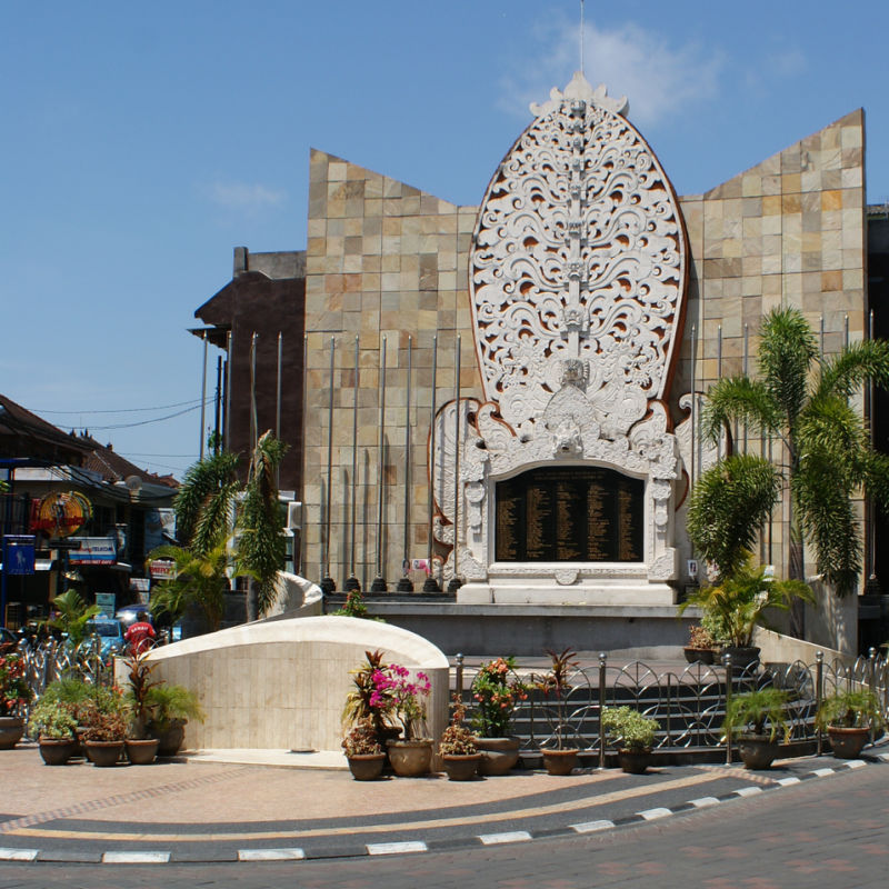 Bali Bombing Memorial In Kuta