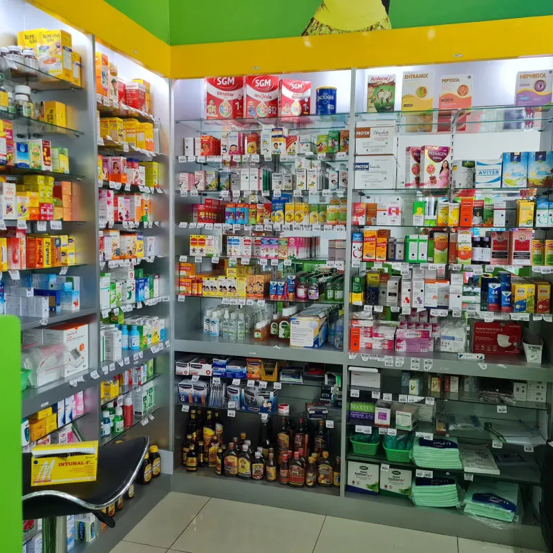 Inside Of Pharmacy In Bali