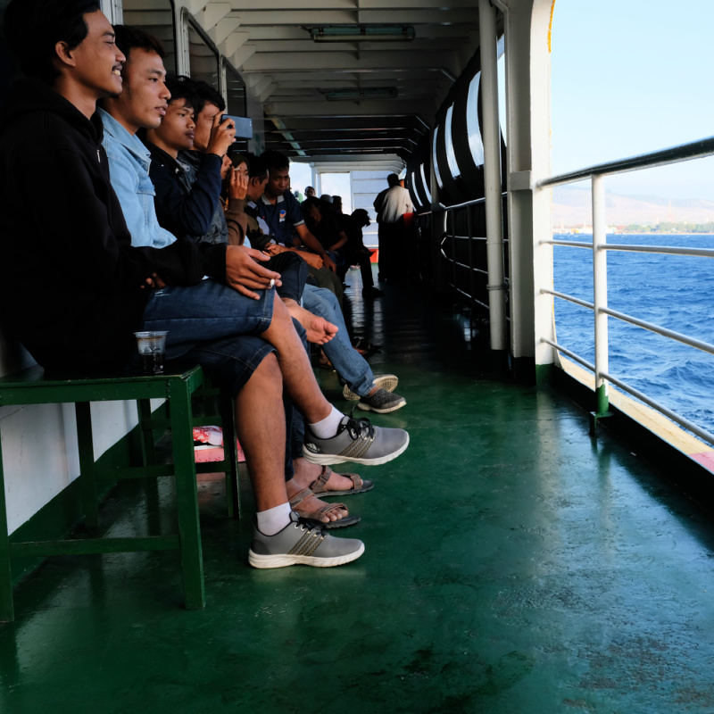 Passengers-On-Ferry-To-Bali