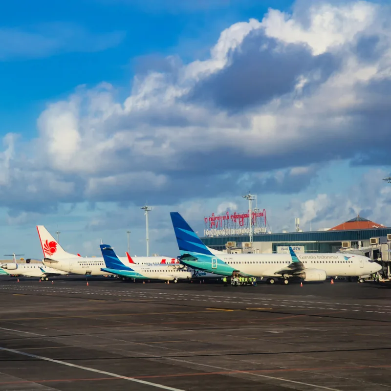 Planes-Outside-Bali-Airport