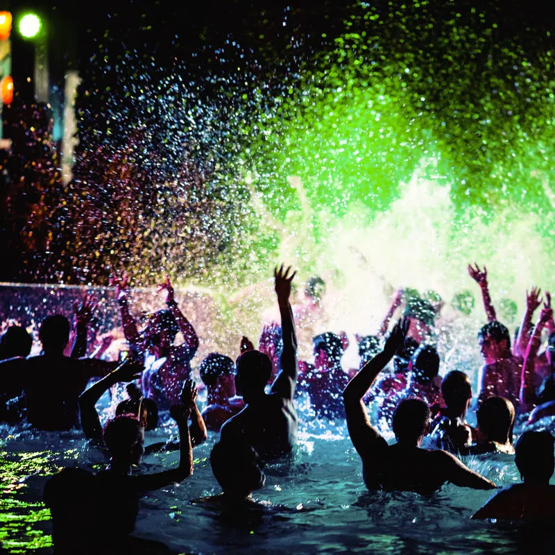 Pool-Party-At-Nighttime