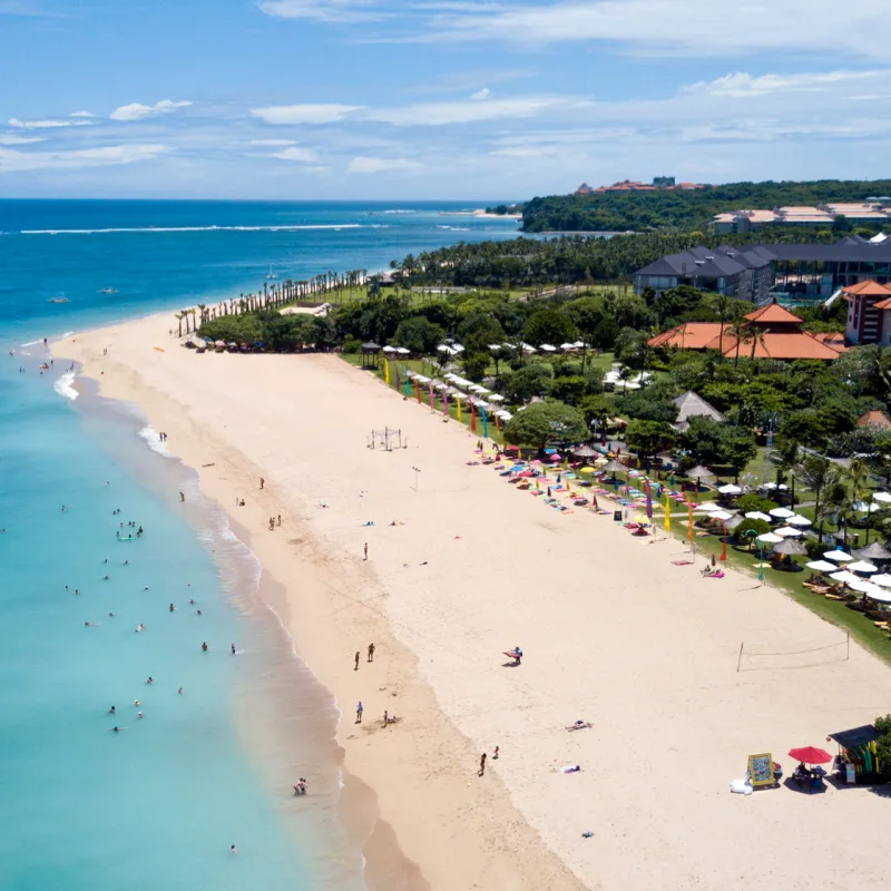 Resort Hotel Area Of Nusa Dua Bali