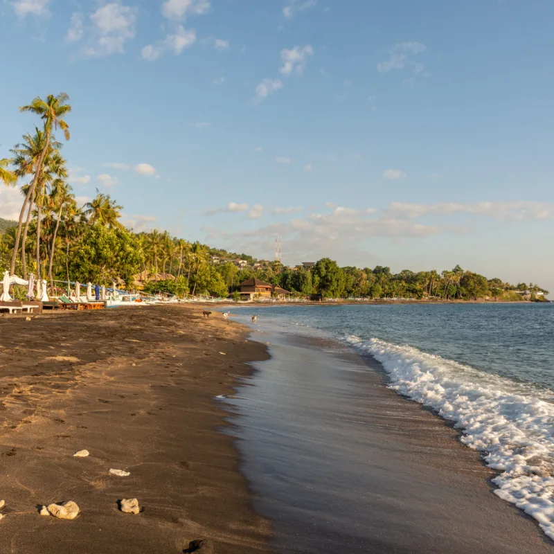 View-Of-Amed-Beach-In-Bali