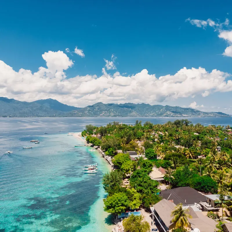 View-Of-Lombok-From-Gili-Islands