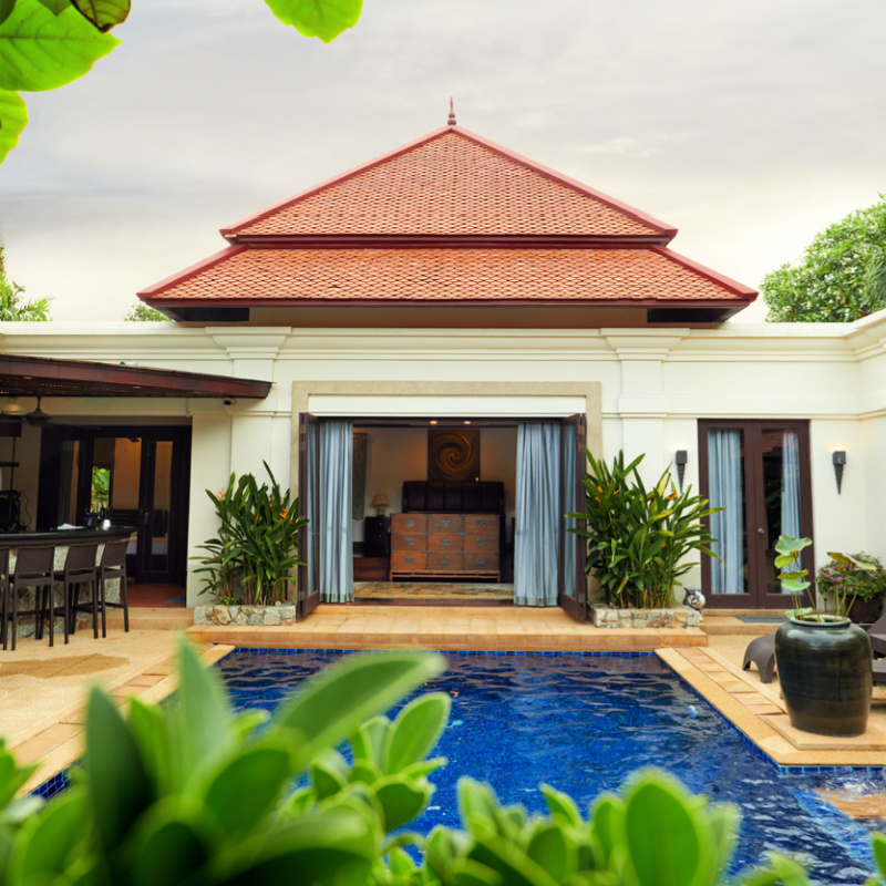 Villa de lujo en casa en Bali