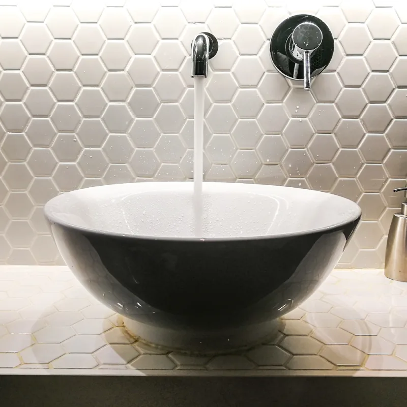 Sink-and-Tap-in-Hotel-Bathroom-Water