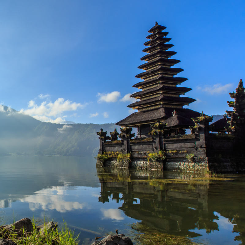 Ulan Danu Batur Temple In Bangli Bali