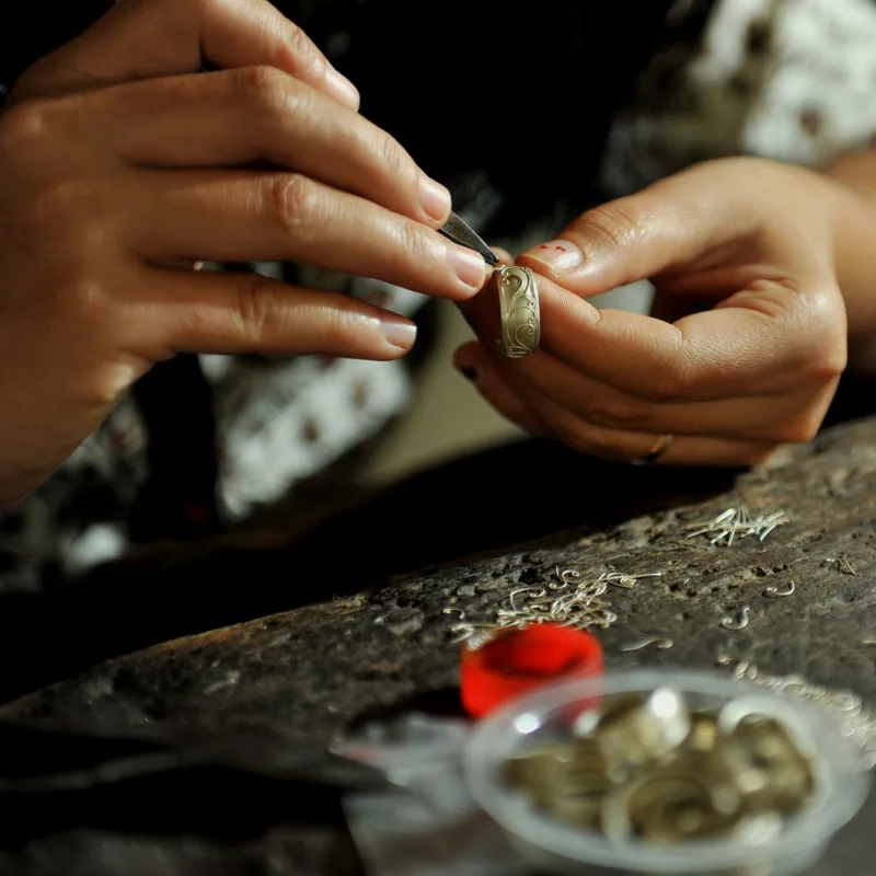 Bali Silver Workshop Silversmith Local Artist