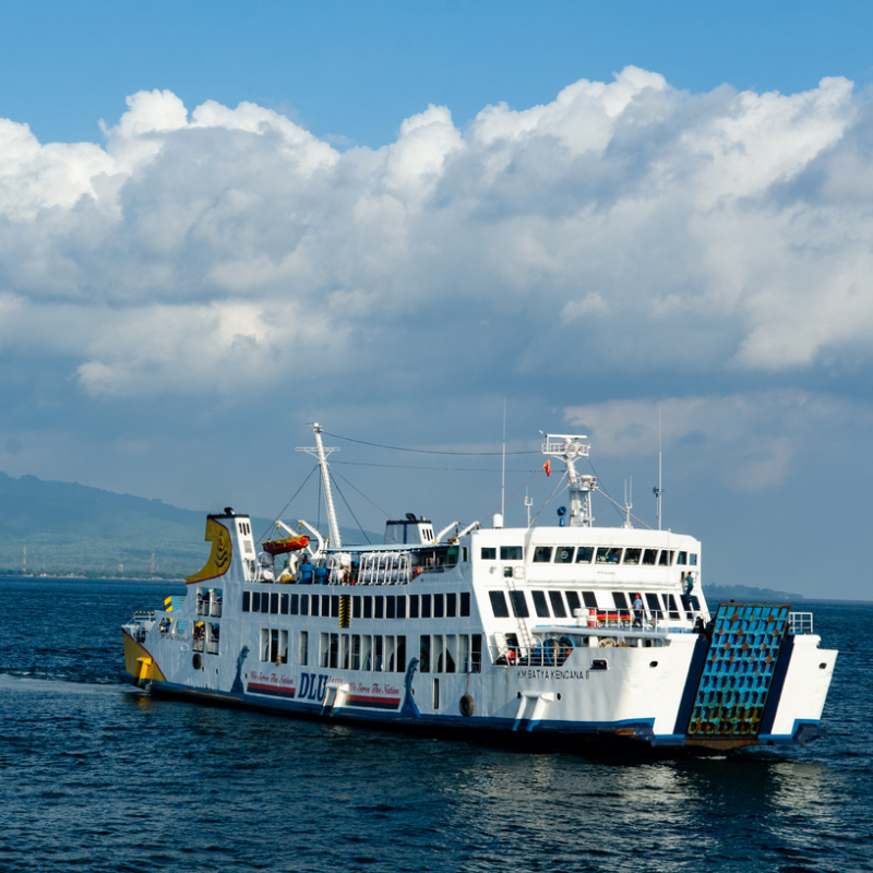 Ferry Crossing Bali Strait