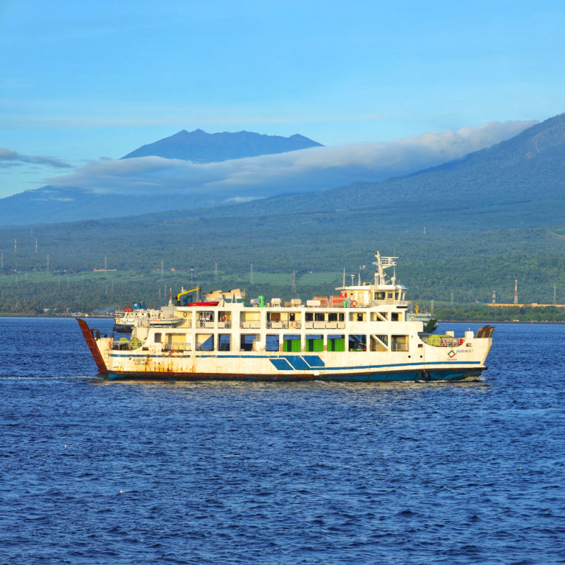 Ferry Crossing the Bali Strait