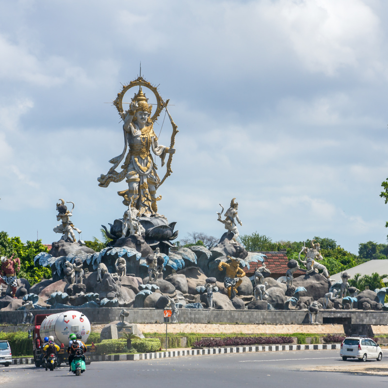 Patung Titi Banda monument in Denpasar, Bali