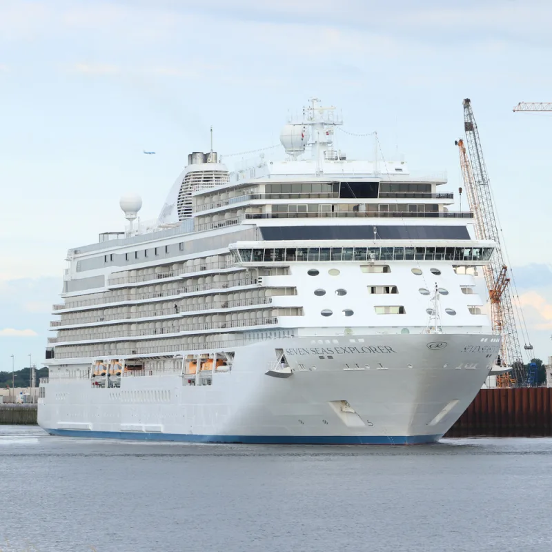 Seven Seas Explorer Cruise Ship.