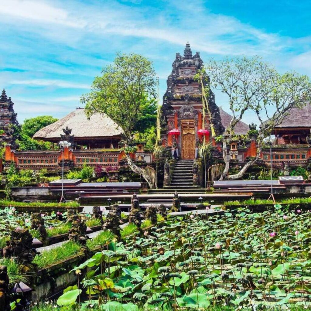 Ubud Palace In Bali.