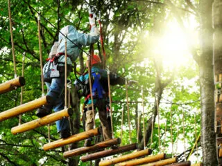 Love Adventure? Bali Just Welcomed The Biggest High Ropes Course In Indonesia