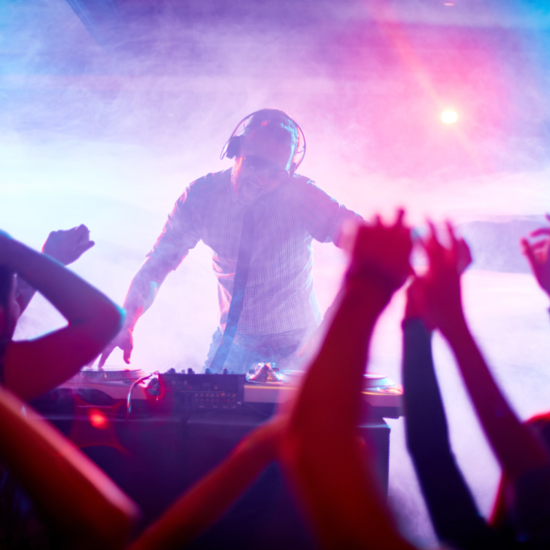 DJ-at-Nightclub