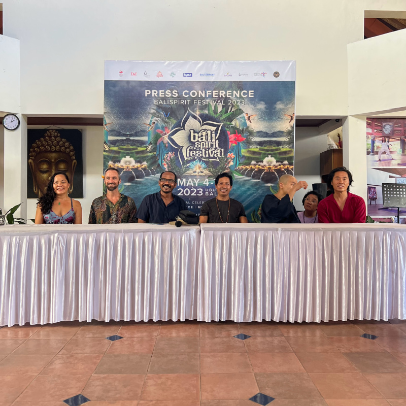 BaliSpirit Festival Press Conference