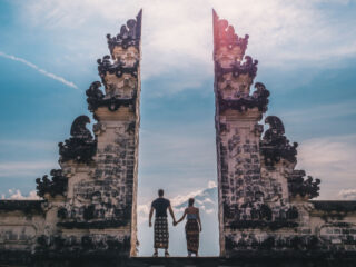 Backlash As Tourist Couple In Bali Share Intimate Moment At Sacred Temple