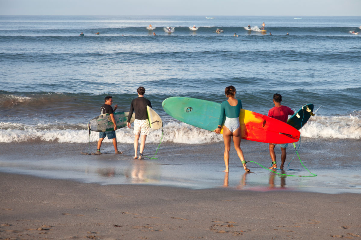 A Perfect Day in Bali - local surfers own the famous breaks