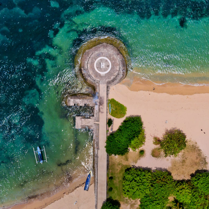 Airel View Of Helicopter Landing Pad in Sanur Bali.jpg