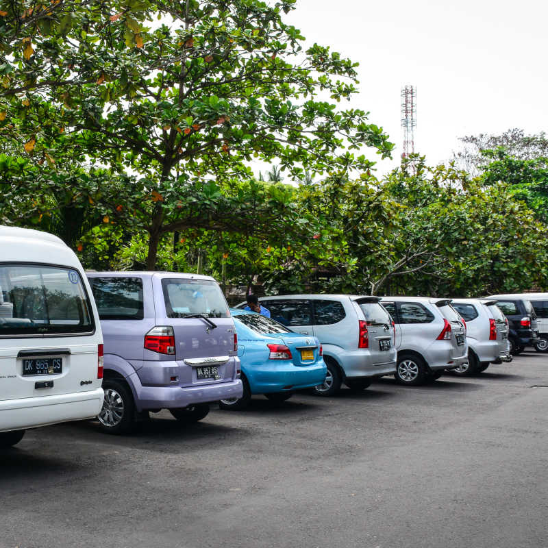 Car park in Bali