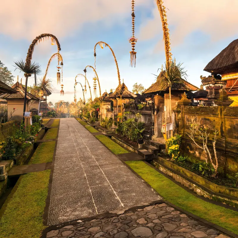 Satul Benglipuran din Bangli Bali