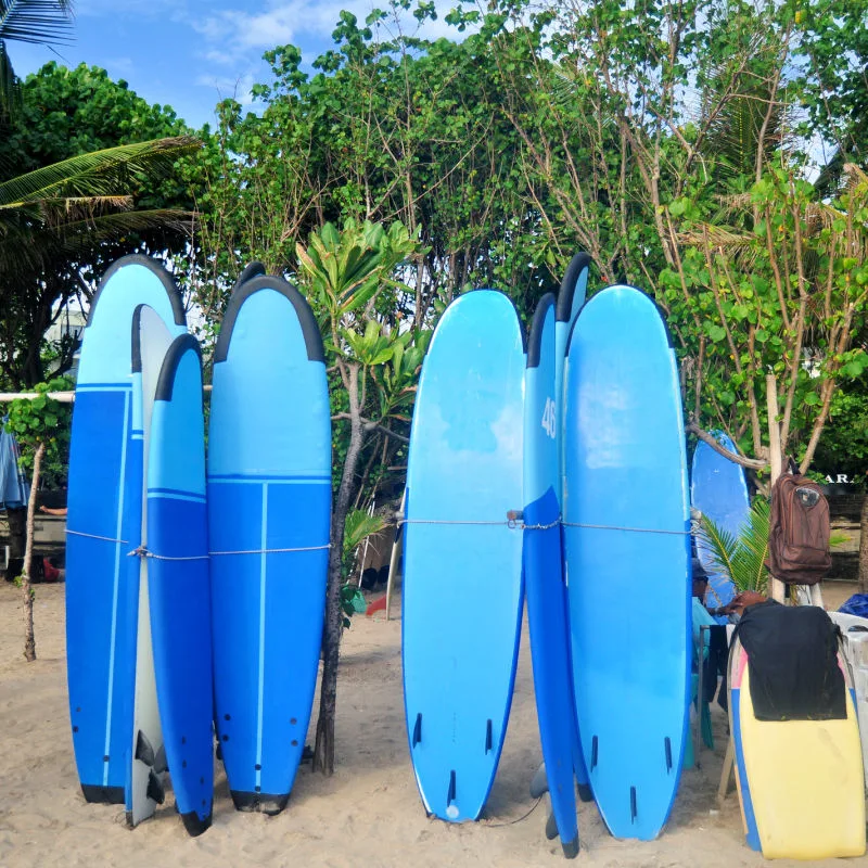 Surfboards-on-Kuta-Beach