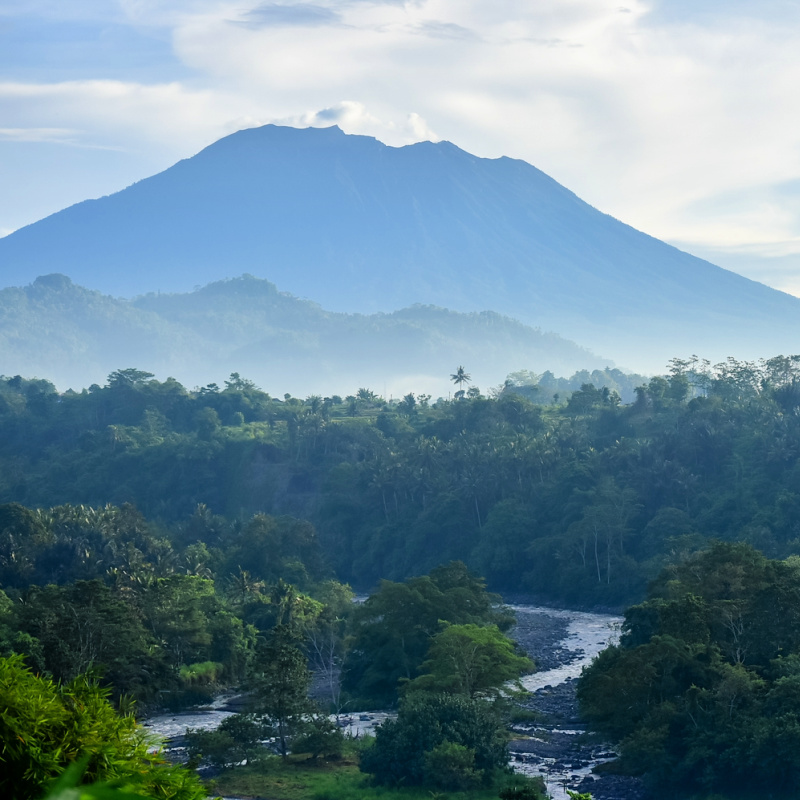 Mount Agung Hills and Jungle Bali Karangasem