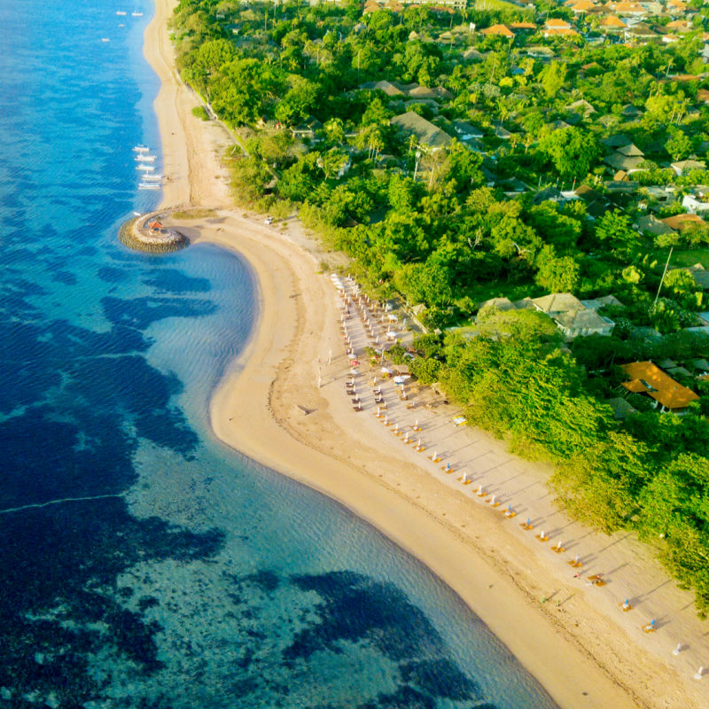Plaża Sanur na Bali