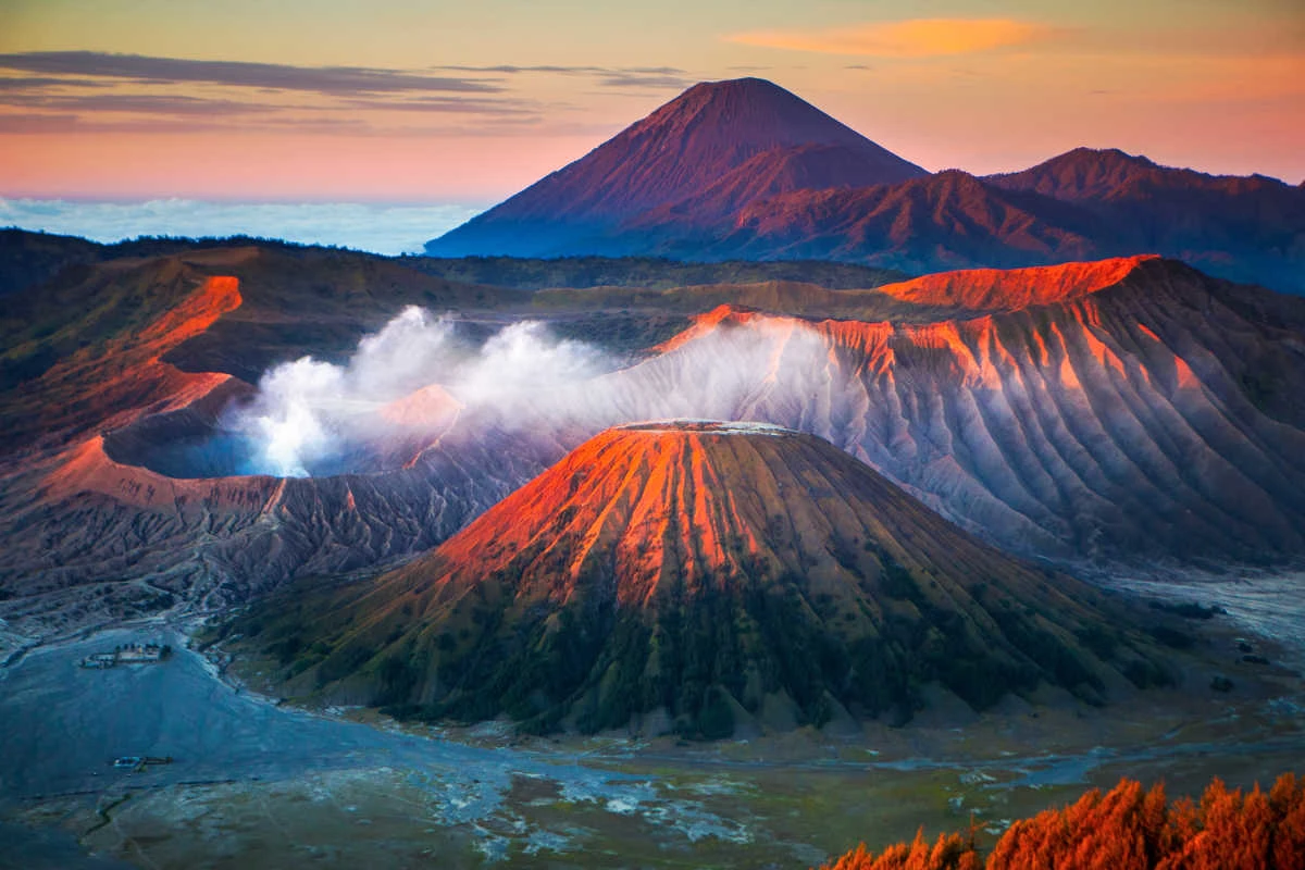 Mount Bromo in East Java