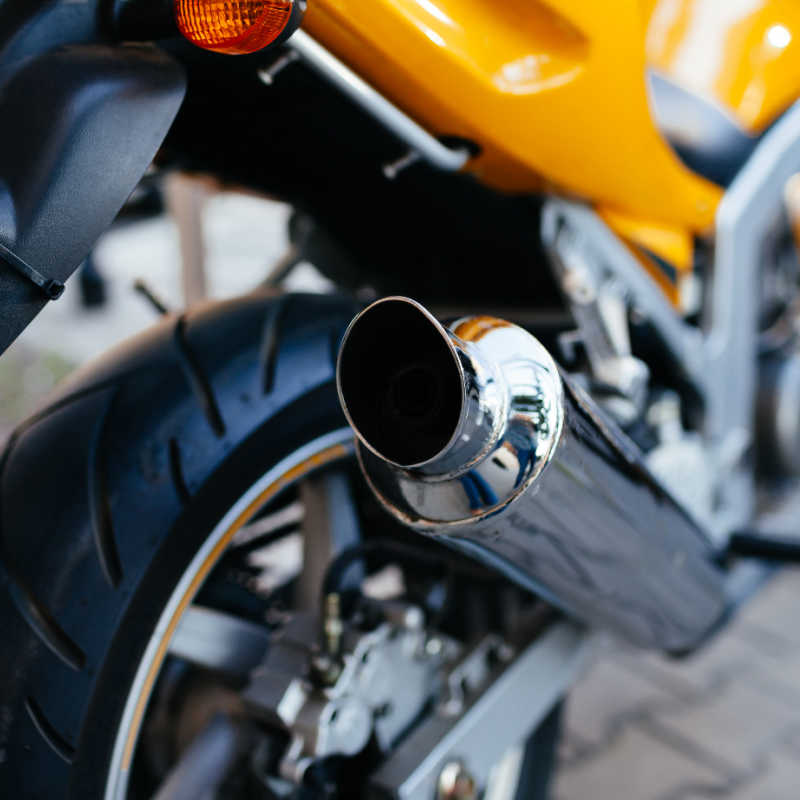 Motorcycle-Moped-Exhaust-pipe
