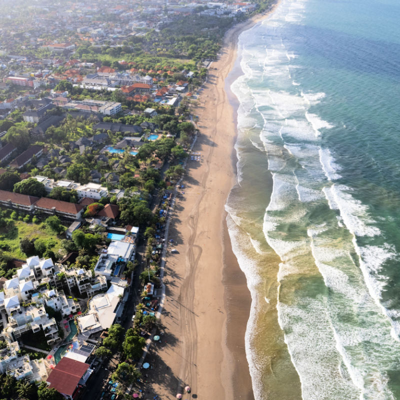 Ariel-View-Of-Double-Six-BEach-Seminyak