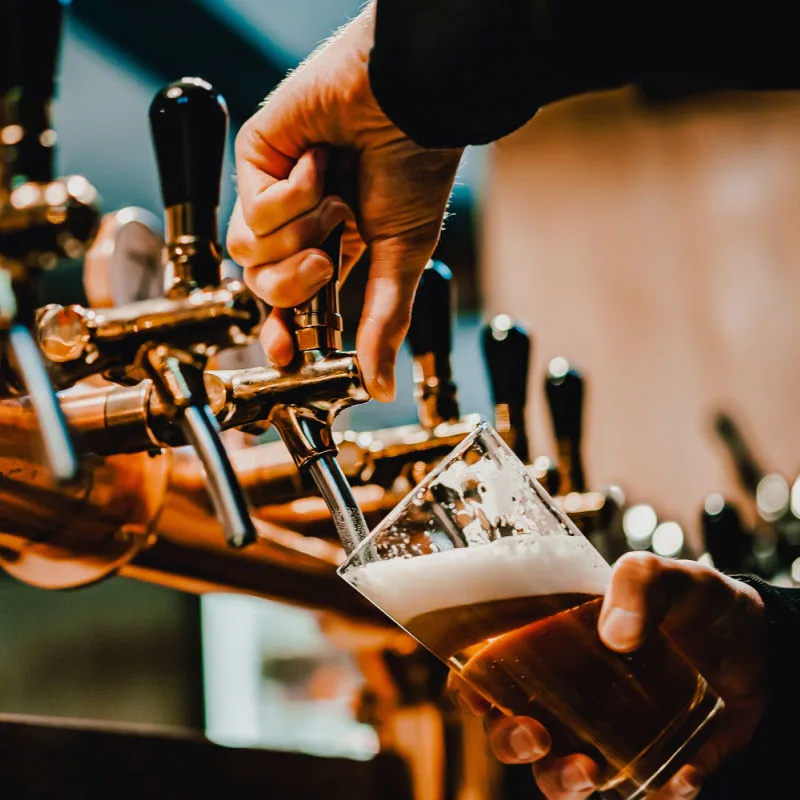 Beer taps at gastropub.jpg