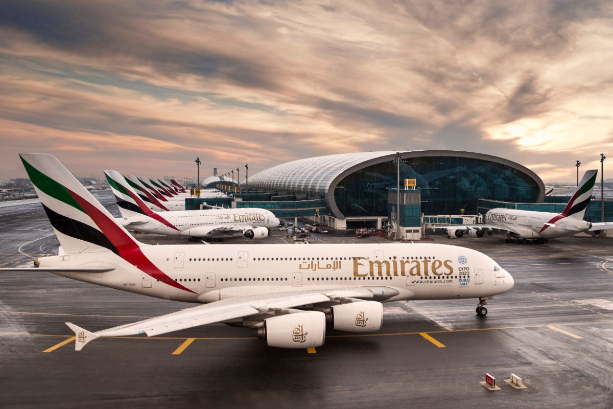 Dubai Airport and Emirates Planes.jpg
