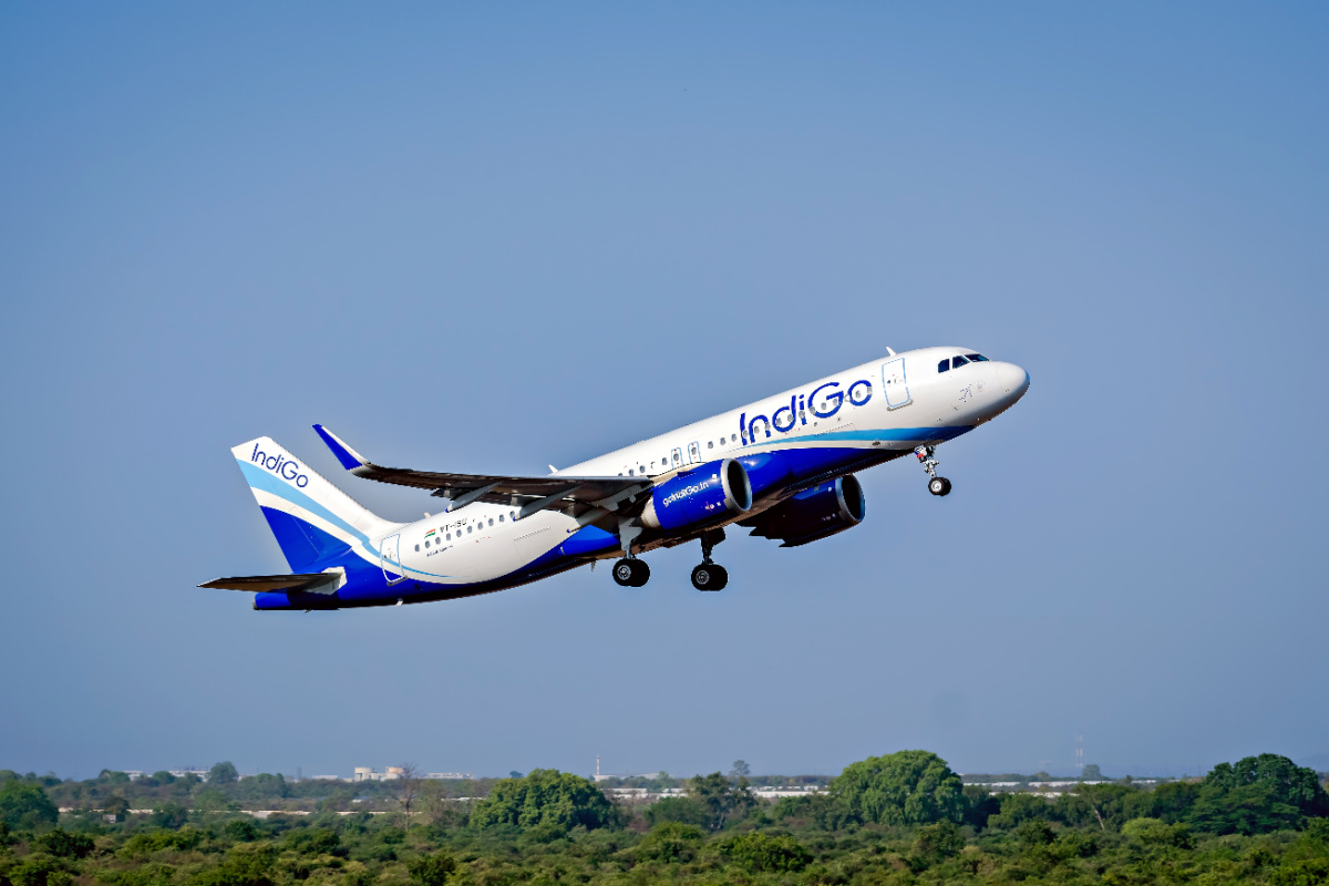 IndiGo Plane Takes Off From Airport.jpg