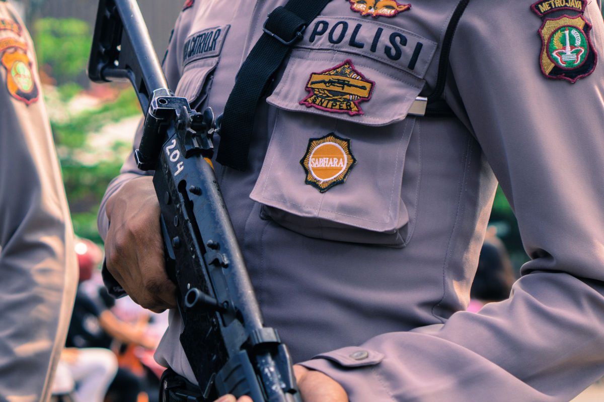 Indonesian Police Officer