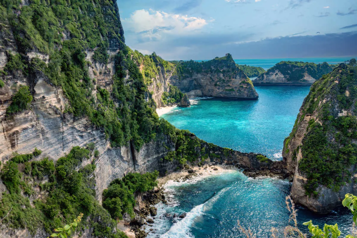 View Over Nusa Penida Coastline Ocean Beach Sea Bali.jpg