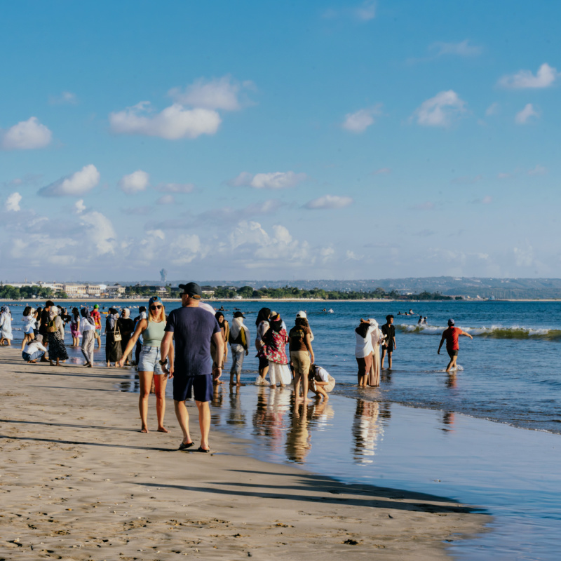 Tourists On Busy Bali Beach.jpg