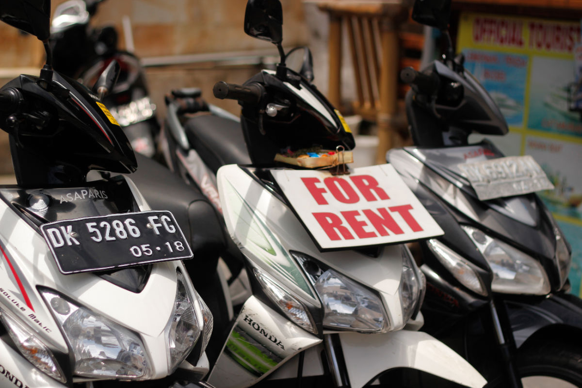 Motorcycles To Rent In Bali