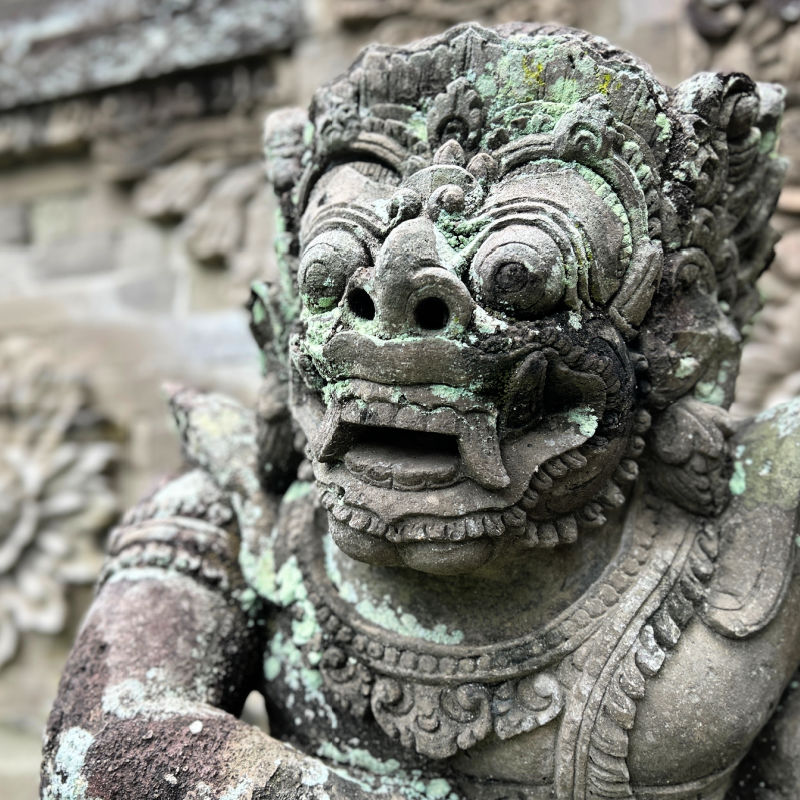 Barong-Gargoyle-in-Ubud-Bali