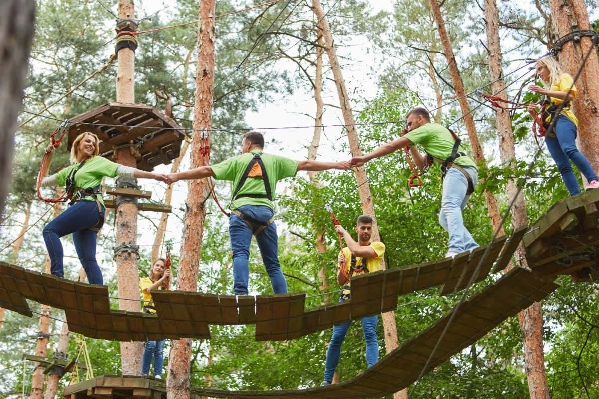 Outdoor Adventure Center in The Forest