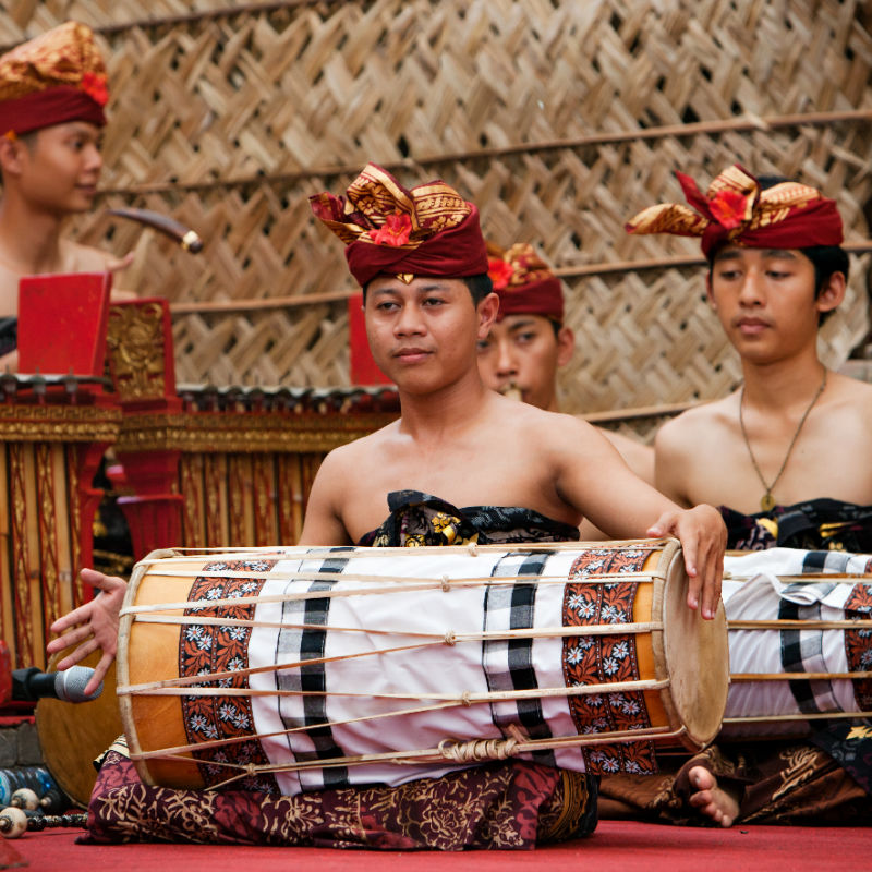 Young-Men-In-Bali-As-Part-Of-Gamelan-Orchestra