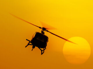 A Second Bali Tourist Helicopter Flight Tangled In Kite Strings