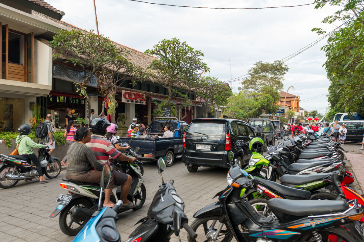 Traffic Congestion in Central Ubud