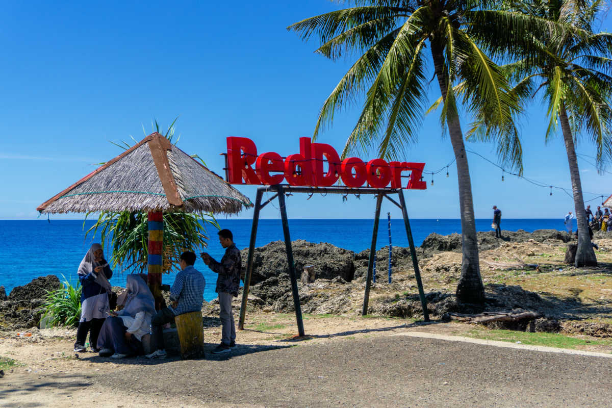 RedDoorz Branding On Indonesia Beach.jpg